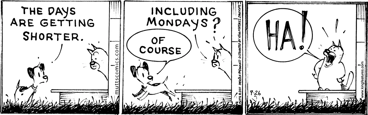 September 26 2011, Daily Comic Strip