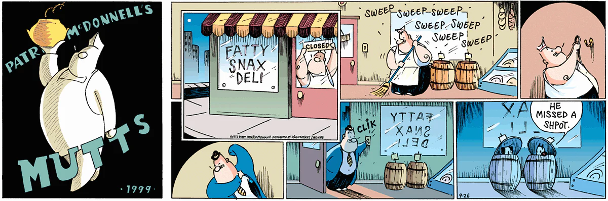 September 26 1999, Sunday Comic Strip