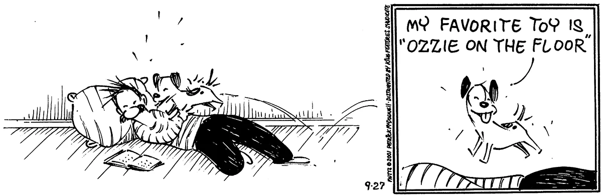 September 27 2001, Daily Comic Strip