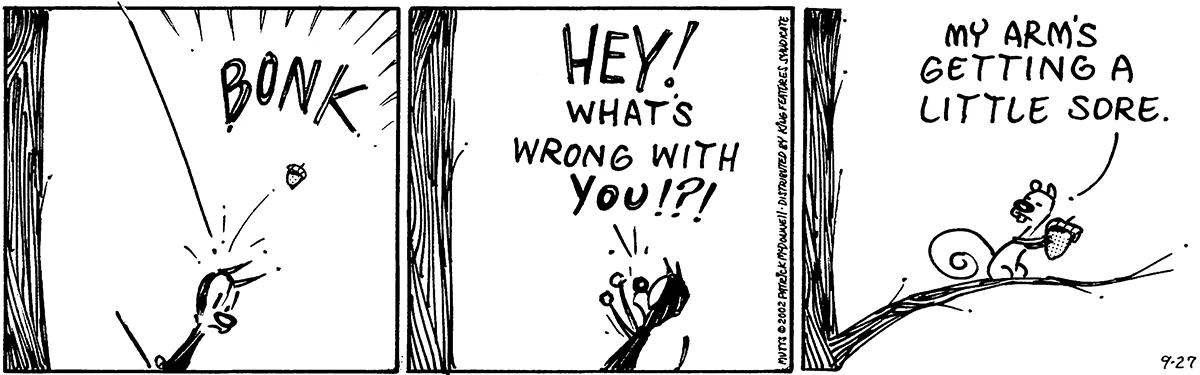 September 27 2002, Daily Comic Strip