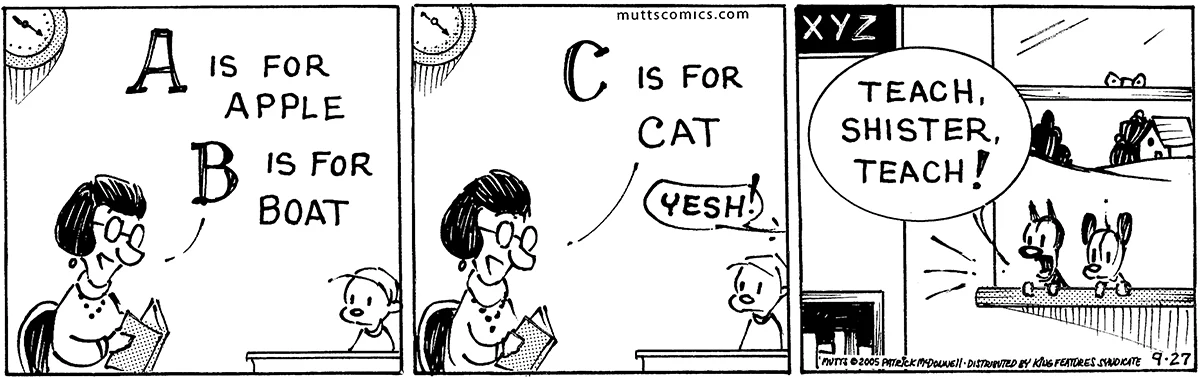 September 27 2005, Daily Comic Strip