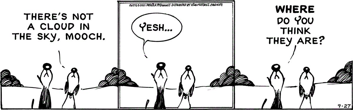 September 27 2021, Daily Comic Strip