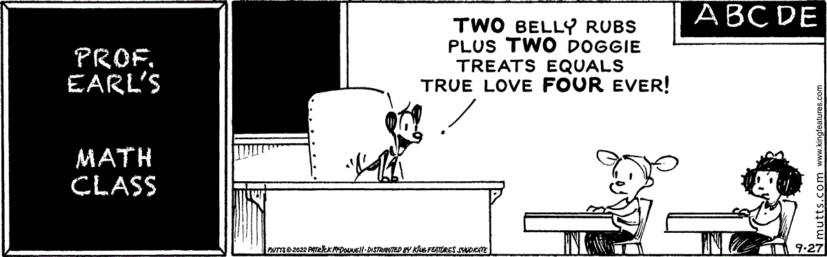 September 27 2022, Daily Comic Strip