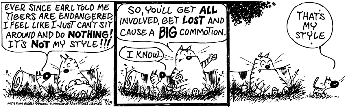September 27 1999, Daily Comic Strip