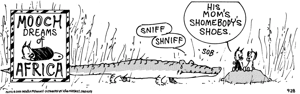 September 28 2000, Daily Comic Strip