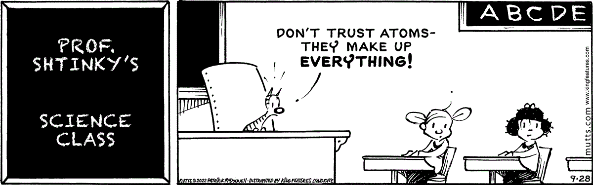 September 28 2022, Daily Comic Strip