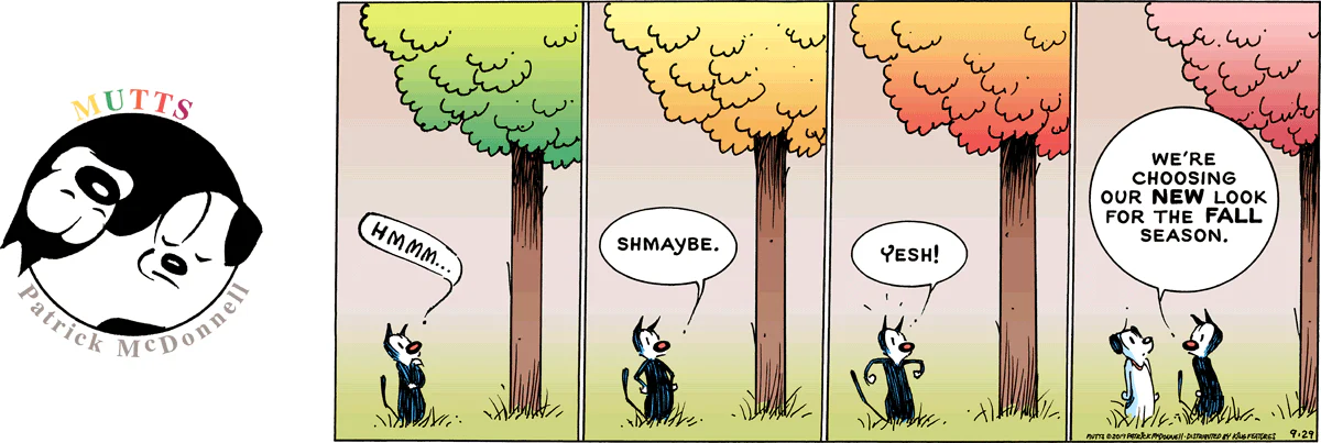 September 29 2019, Sunday Comic Strip