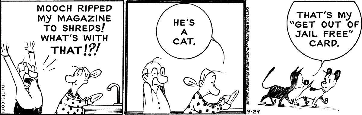 September 29 2021, Daily Comic Strip