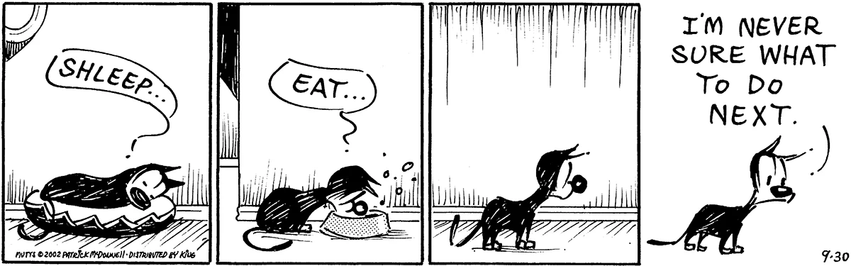 September 30 2002, Daily Comic Strip