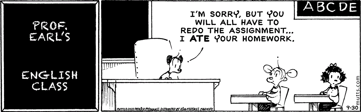 September 30 2022, Daily Comic Strip