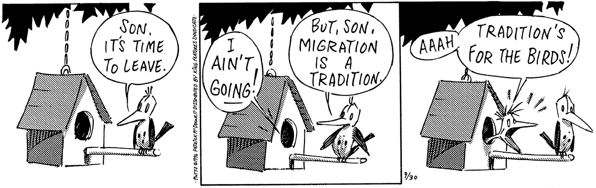 September 30 1996, Daily Comic Strip