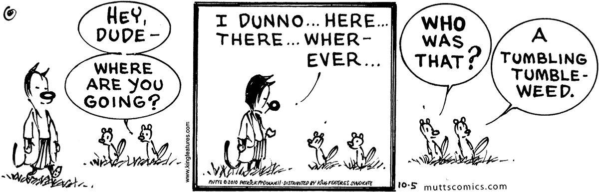 October 5 2010, Daily Comic Strip
