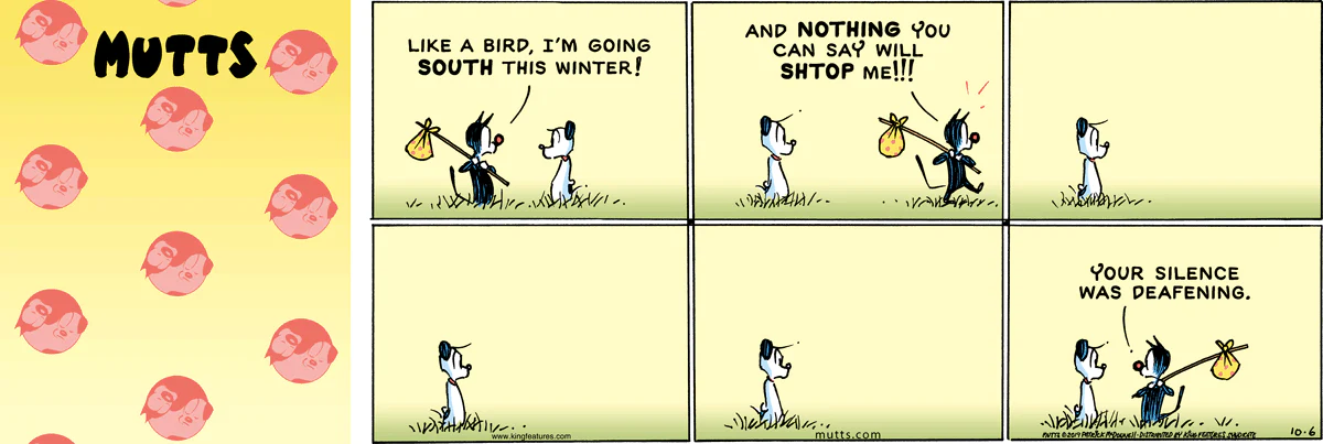 October 6 2019, Sunday Comic Strip