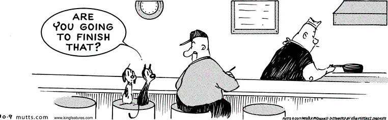 October 9 2017, Daily Comic Strip