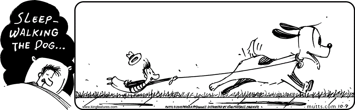October 9 2018, Daily Comic Strip