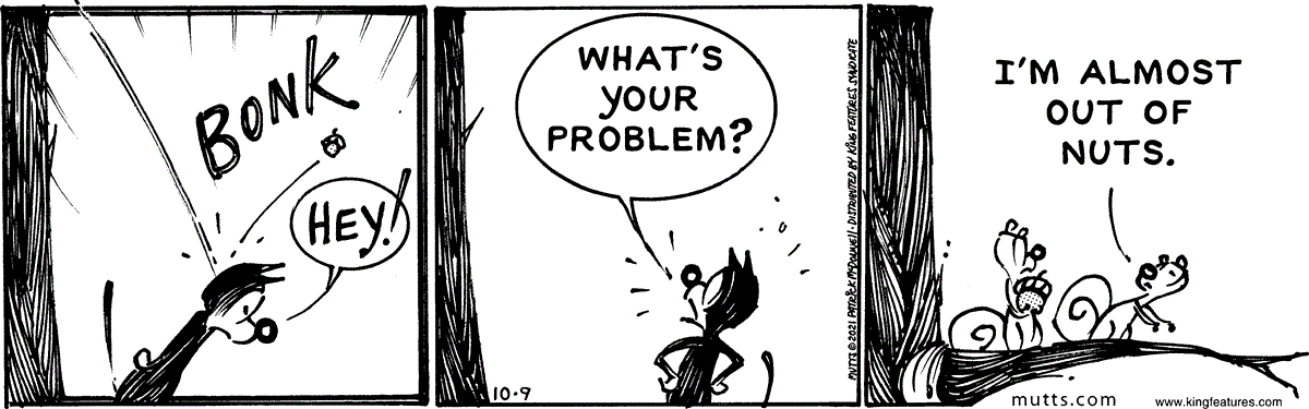 October 9 2021, Daily Comic Strip