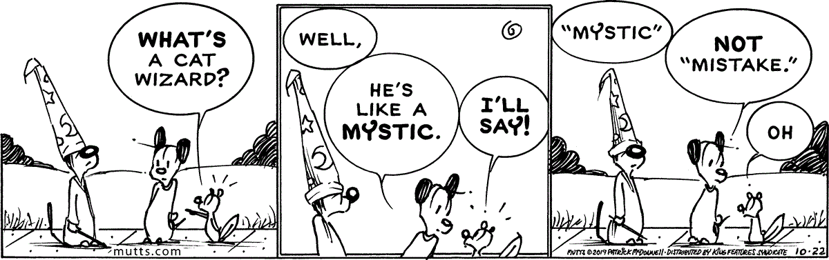 October 22 2019, Daily Comic Strip