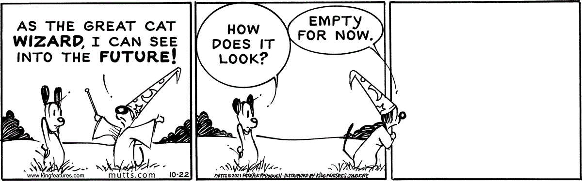 October 22 2021, Daily Comic Strip