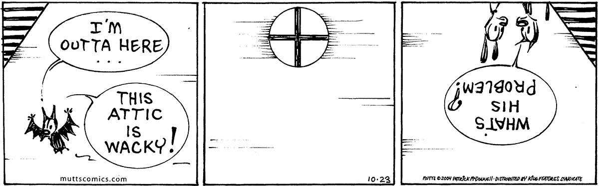October 23 2004, Daily Comic Strip