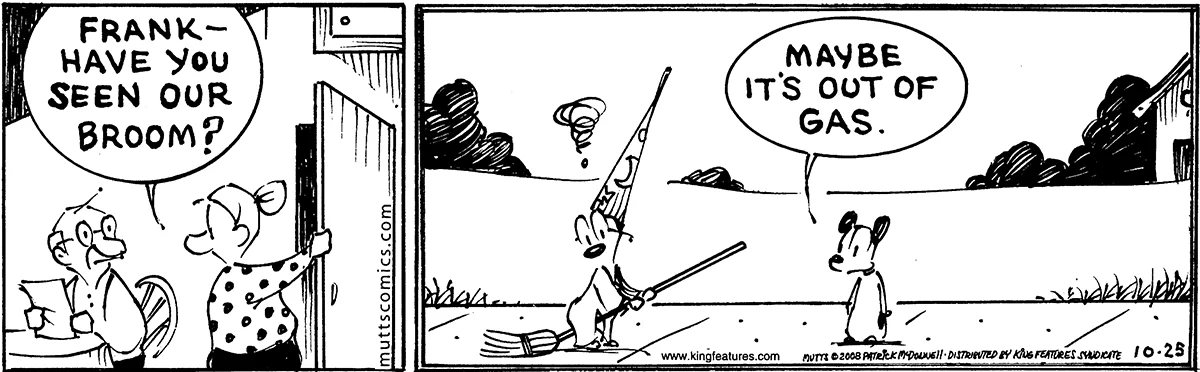 October 25 2008, Daily Comic Strip