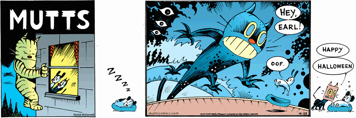 October 25 2009, Sunday Comic Strip