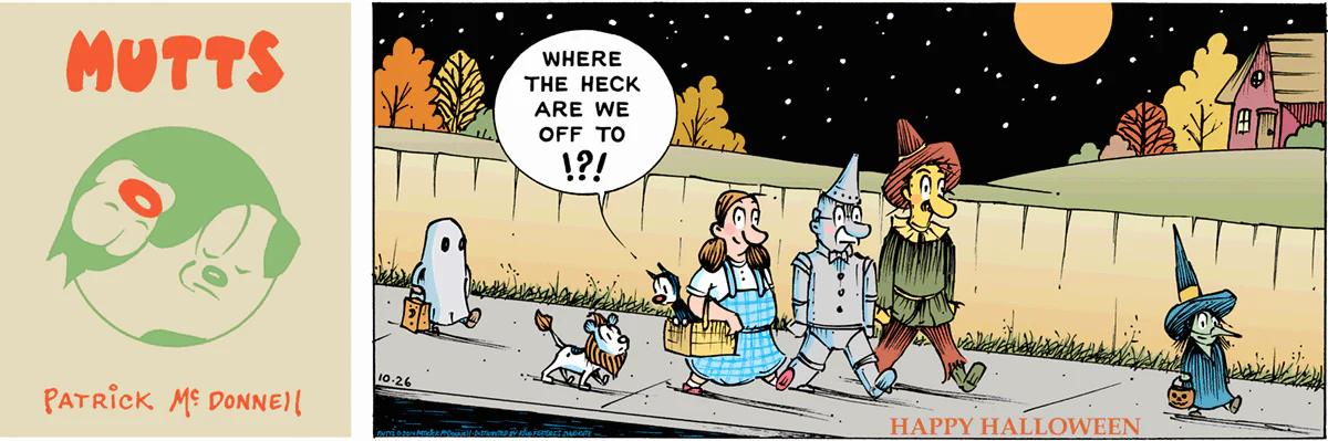 October 26 2014, Sunday Comic Strip