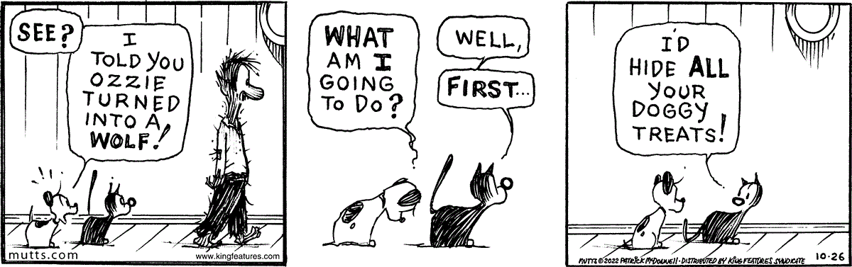 October 26 2022, Daily Comic Strip