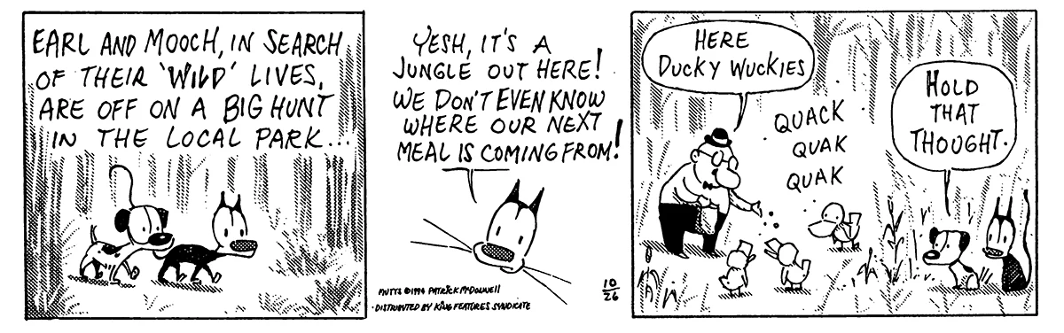 October 26 1994, Daily Comic Strip
