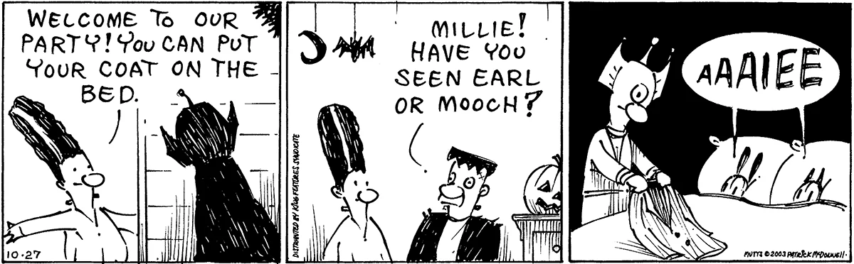 October 27 2003, Daily Comic Strip