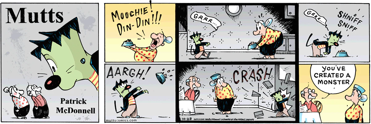 October 28 2012, Sunday Comic Strip