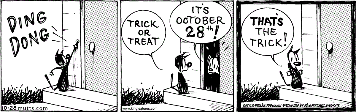 October 28 2024, Daily Comic Strip