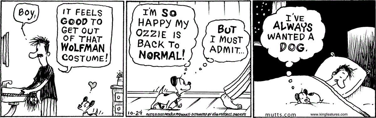 October 29 2022, Daily Comic Strip