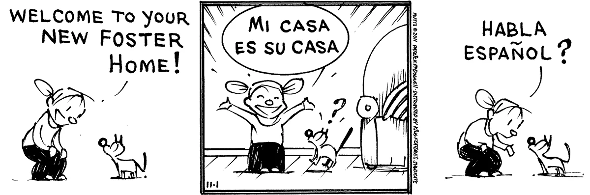 November 1 2011, Daily Comic Strip
