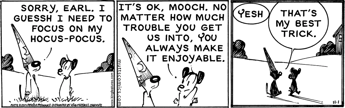 November 1 2014, Daily Comic Strip