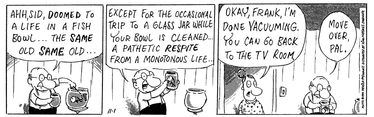 November 1 1994, Daily Comic Strip