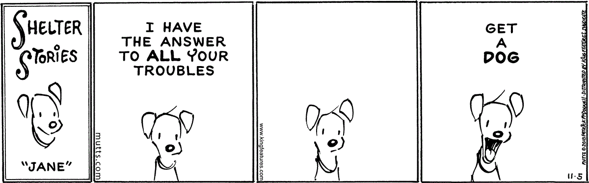 November 5 2018, Daily Comic Strip