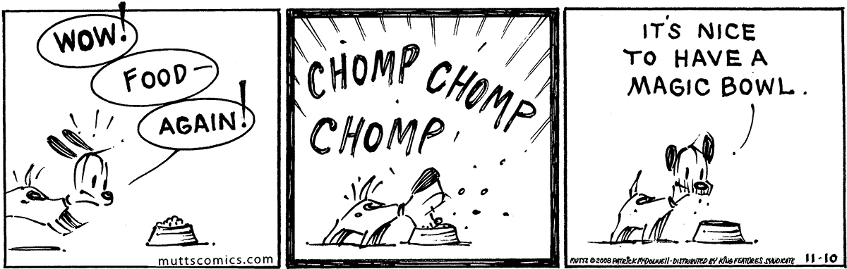 November 10 2008, Daily Comic Strip