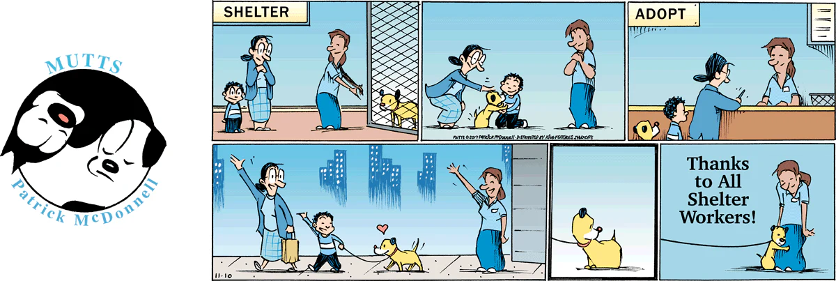 November 10 2019, Sunday Comic Strip