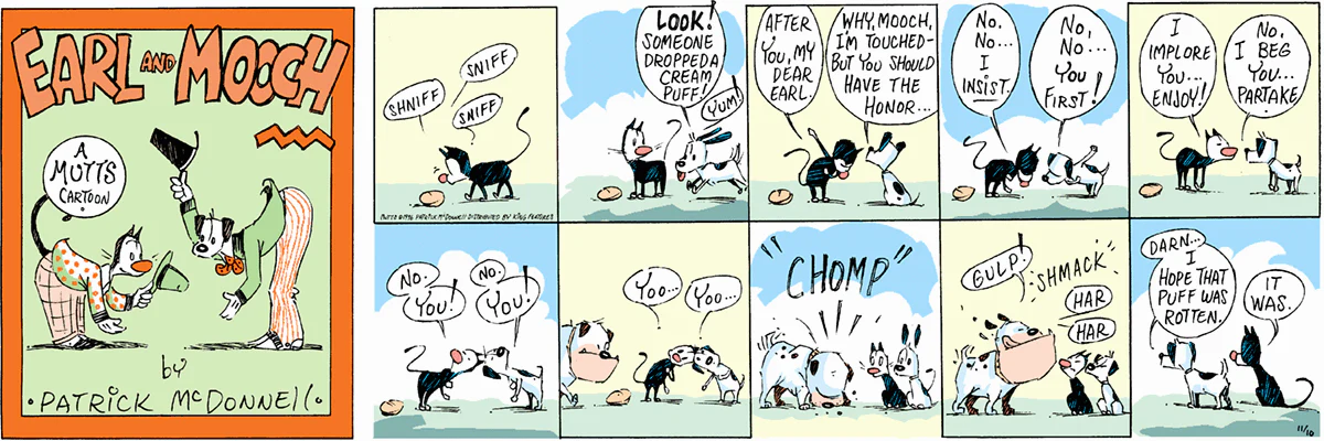 November 10 1996, Sunday Comic Strip