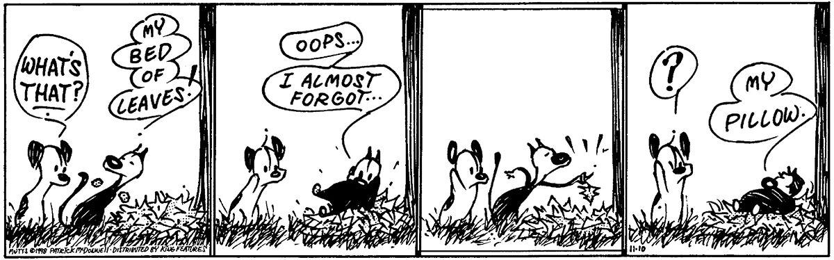 November 10 1998, Daily Comic Strip