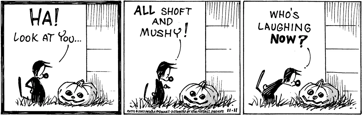 November 11 2003, Daily Comic Strip