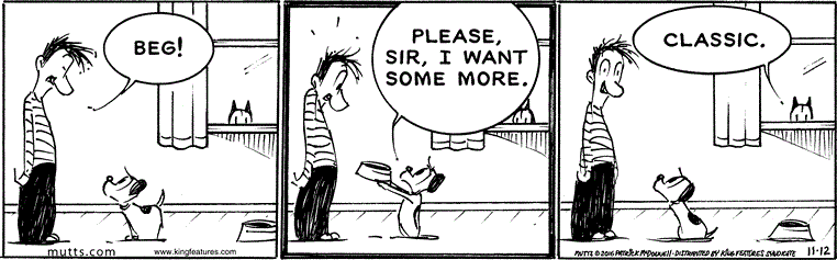 November 12 2016, Daily Comic Strip