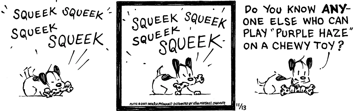 November 13 2007, Daily Comic Strip