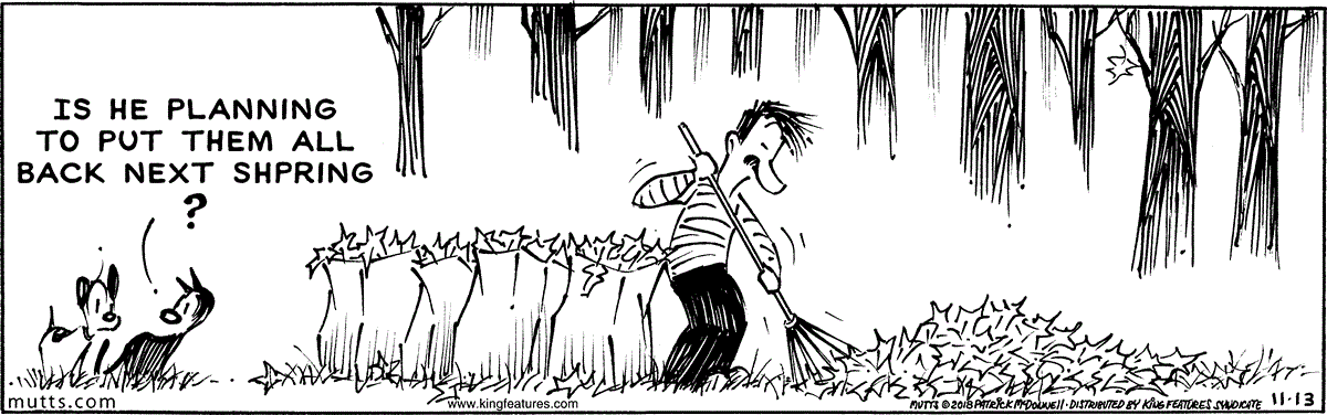 November 13 2018, Daily Comic Strip