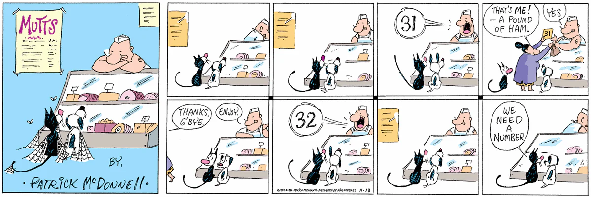 November 13 1994, Sunday Comic Strip
