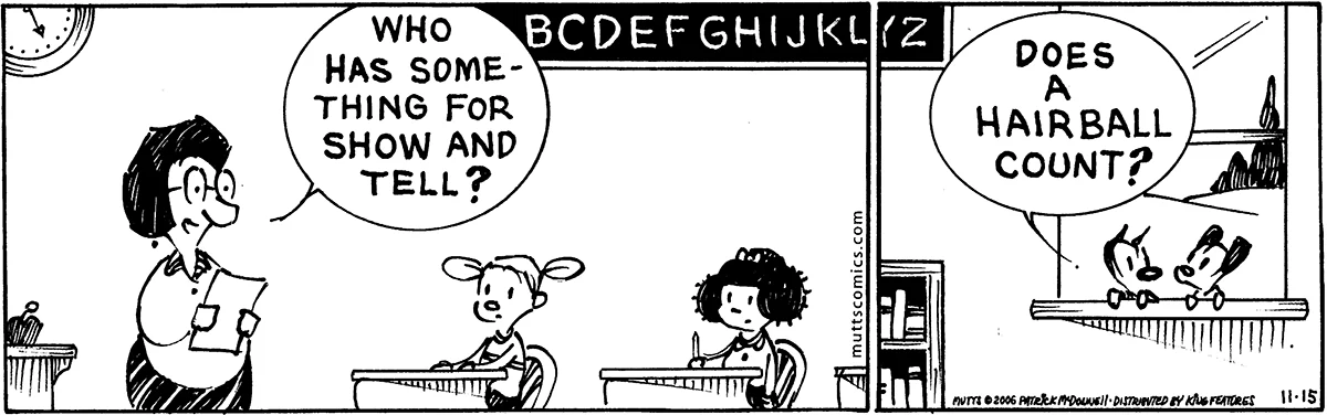 November 15 2006, Daily Comic Strip