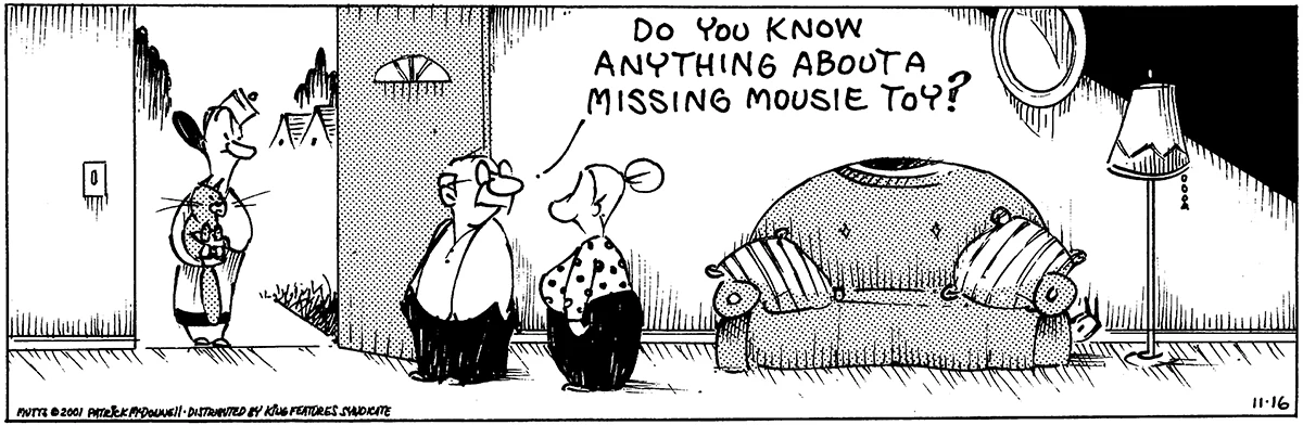 November 16 2001, Daily Comic Strip