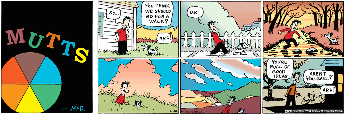 November 16 2003, Sunday Comic Strip