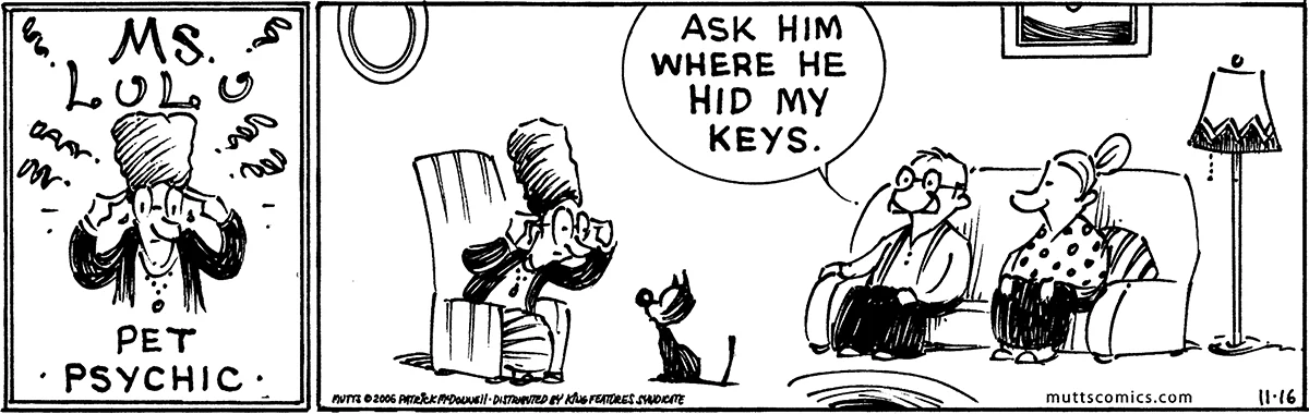 November 16 2006, Daily Comic Strip
