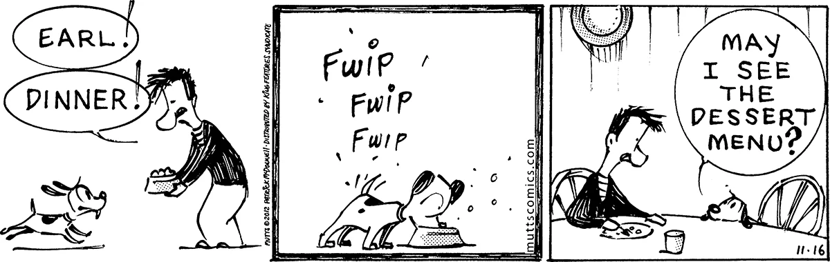 November 16 2012, Daily Comic Strip